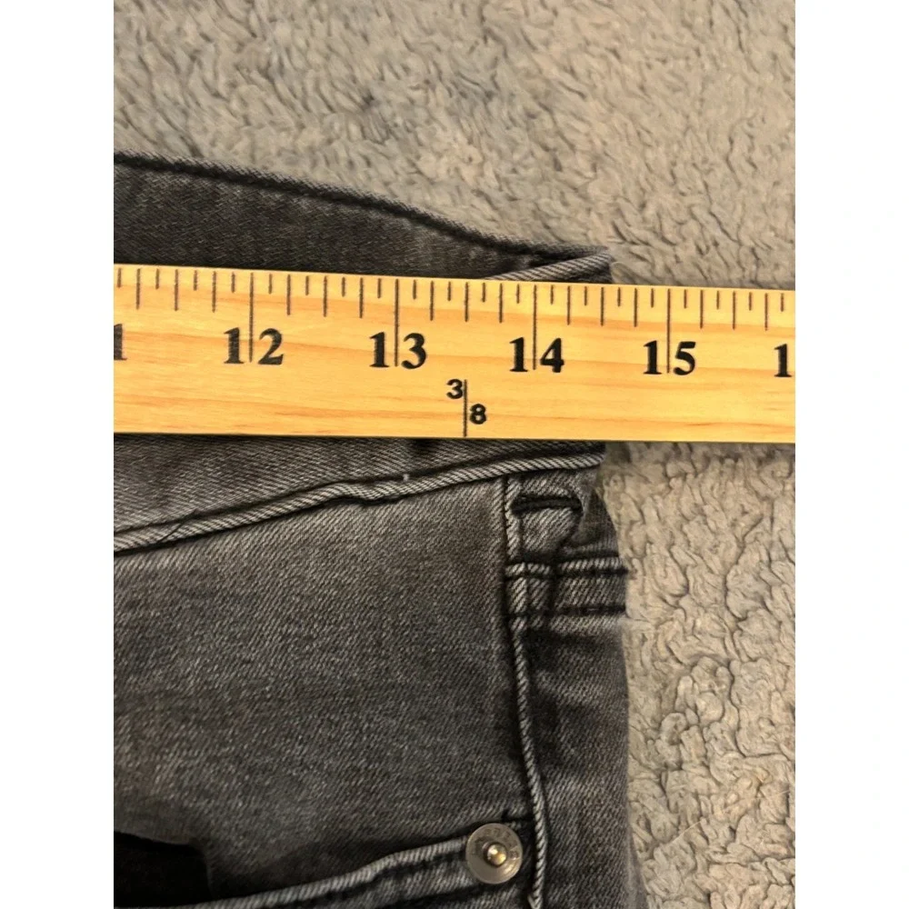 Express Jeans Mens 28x32 (29x32) Gray Skinny Tough Denim Stretch Casual Faded